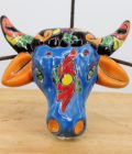 Talavera Cow Head