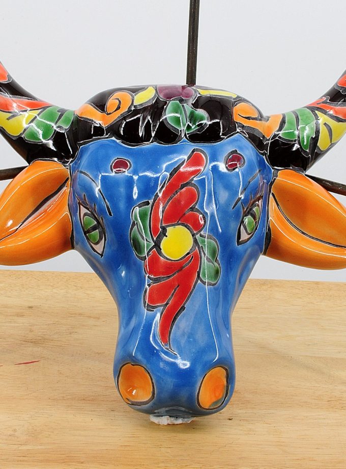 Talavera Cow Head