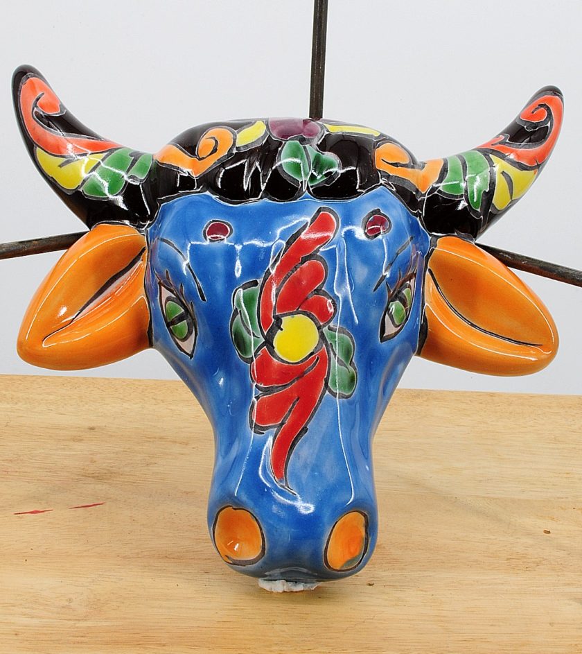 Talavera Cow Head