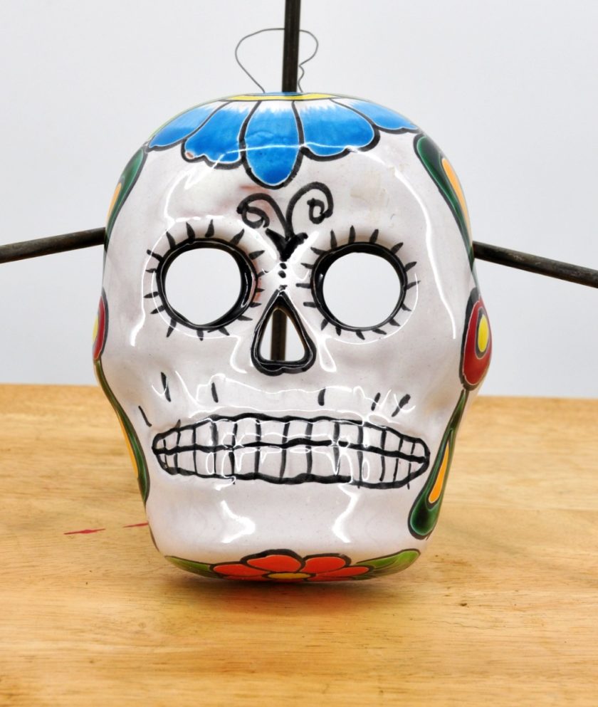 Talavera Skull Face