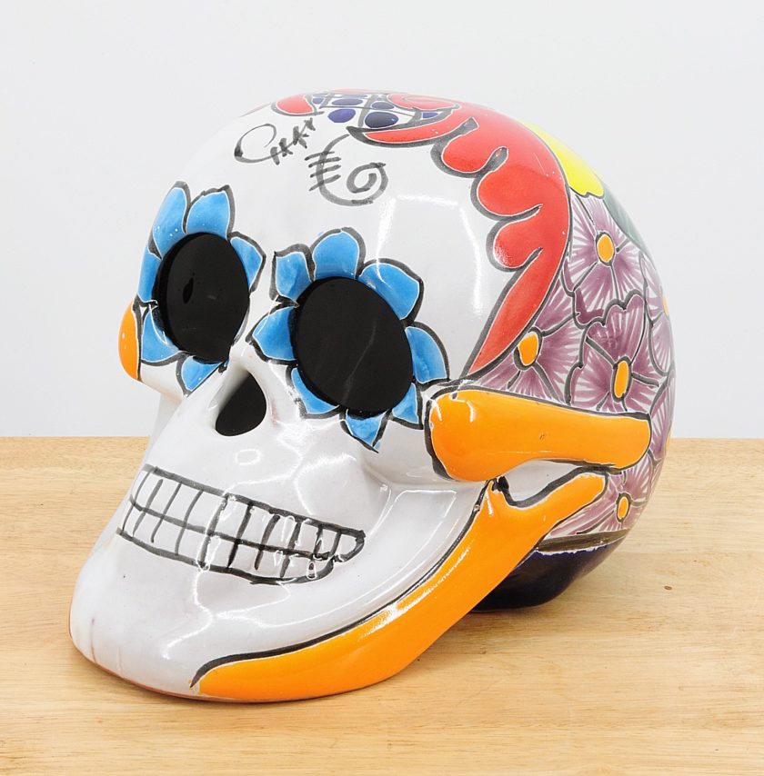 Talavera Skull Head